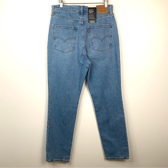 BNWT:Levi’s Premium 70s High Slim Straight Jeans Women’s 30 New - Picture 7 of 11
